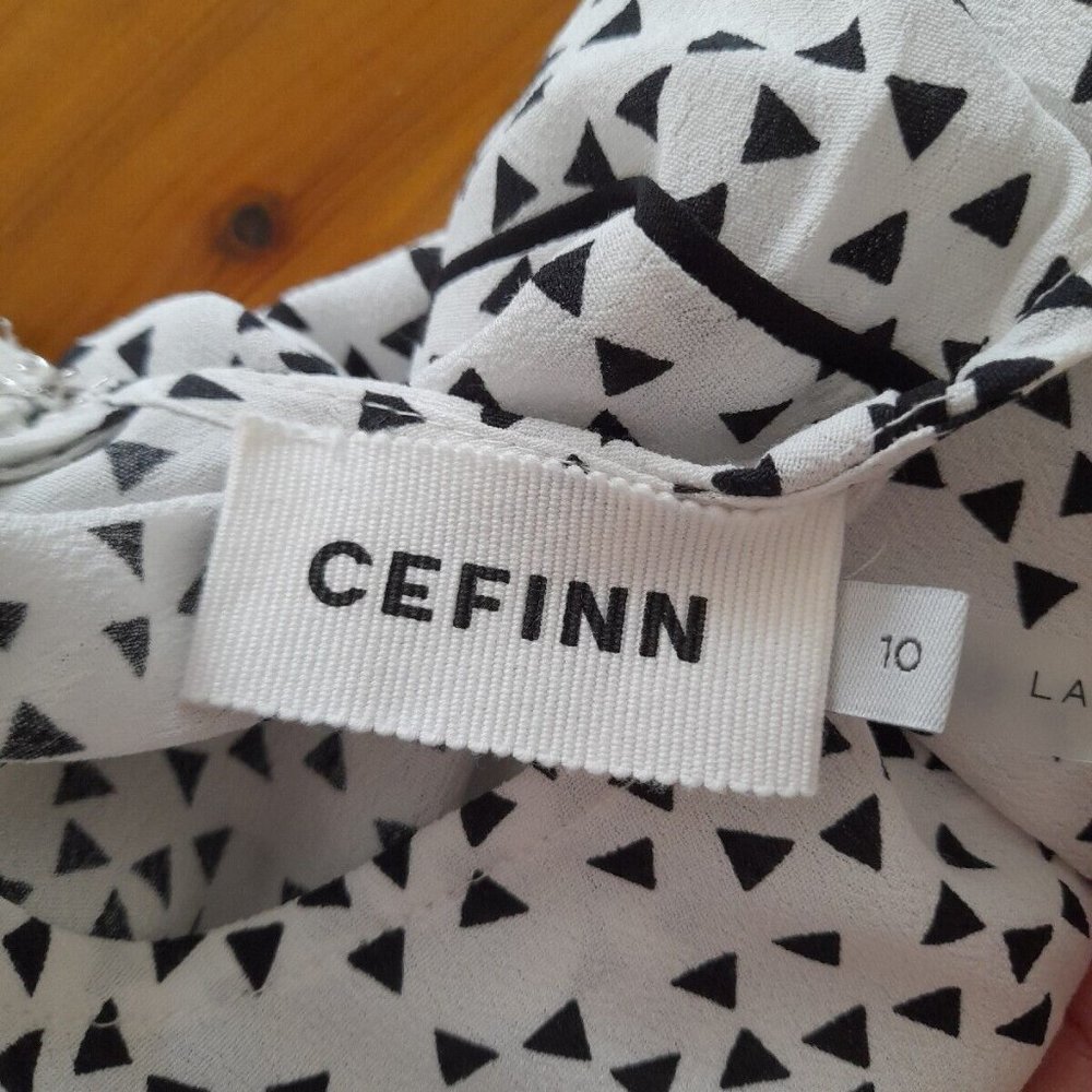Cefinn Label/Mix 10 White Wide Leg Jumpsuit - Picture 7 of 8